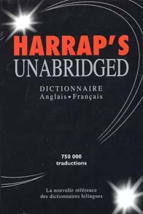 Couverture du produit · Harrap's unabridged : Dictionnaire anglais-français, Volume 1
