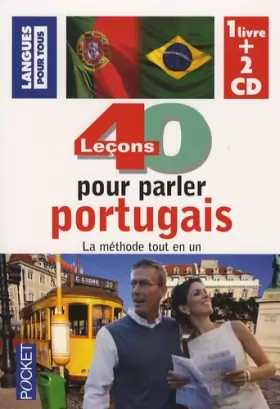 Couverture du produit · 40 leçons pour parler portugais : La méthode tout en un (2CD audio)