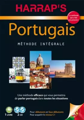 Couverture du produit · Harrap's méthode intégrale de portugais - 2 CD + livre