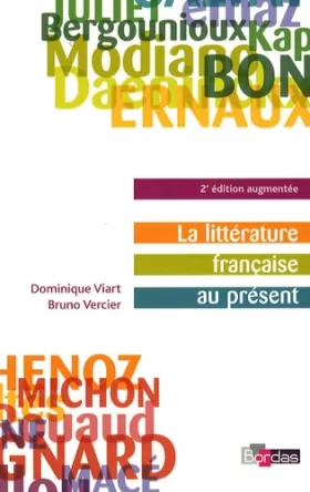 Couverture du produit · La littérature française au présent