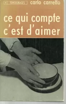 Couverture du produit · Ce Qui Compte C'est D'aimer