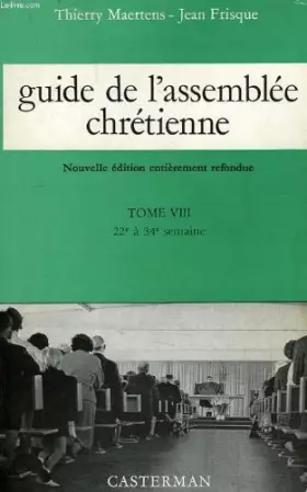 Couverture du produit · Guide de l'assemblee chretienne, tome viii