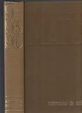 Couverture du produit · Paris Match Mémorial de notre temps : Tome 6 (1964, 1965, 1966)