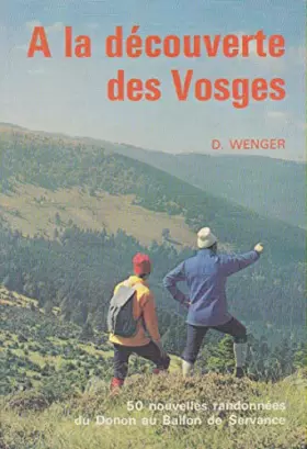 Couverture du produit · A LA DECOUVERTE DES VOSGES