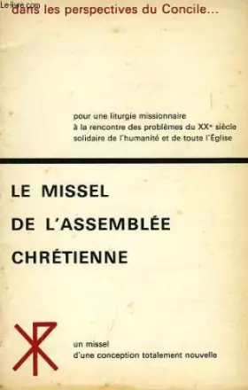 Couverture du produit · MISSEL DE L'ASSEMBLEE CHRETIENNE