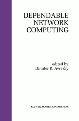 Couverture du produit · Dependable Network Computing