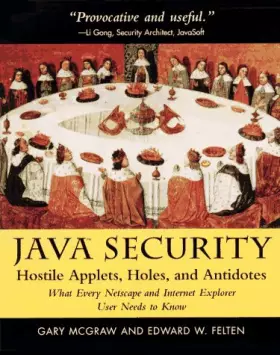 Couverture du produit · Java Security: Hostile Applets, Holes & Antidotes