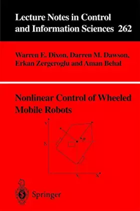 Couverture du produit · Nonlinear Control of Wheeled Mobile Robots