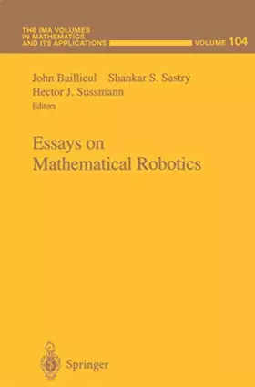 Couverture du produit · Essays on Mathematical Robotics