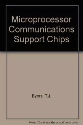 Couverture du produit · Microprocessor Communications Support Chips