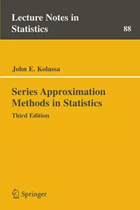 Couverture du produit · Series Approximation Methods in Statistics