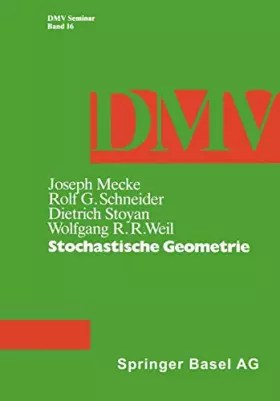 Couverture du produit · Stochastische Geometrie