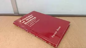 Couverture du produit · Principles of Model Building: The Construction of Models for Decision Analysis