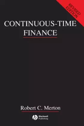 Couverture du produit · Continuous–Time Finance