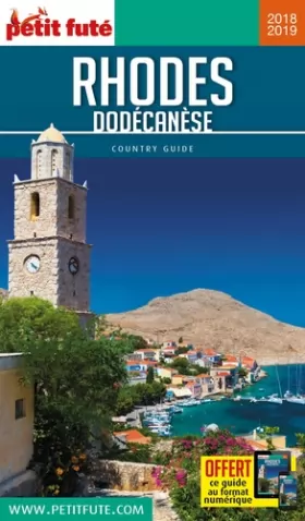 Couverture du produit · Guide Rhodes - Dodécanèse 2018 Petit Futé