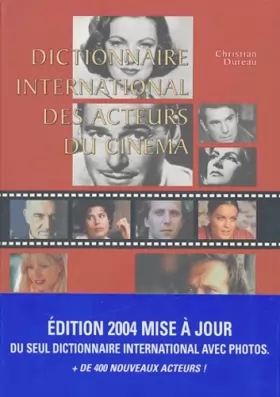Couverture du produit · Dictionnaire international des acteurs de cinéma