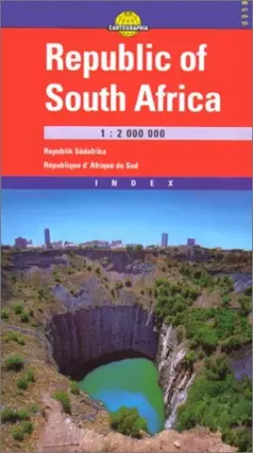 Couverture du produit · Carte routière : République d'Afrique du Sud