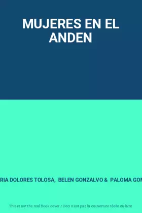 Couverture du produit · MUJERES EN EL ANDEN