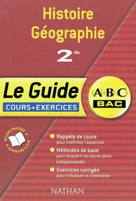 Couverture du produit · ABC du Bac : Histoire - Géographie, 2nde