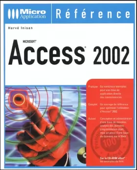 Couverture du produit · Access 2002. Avec CD-ROM