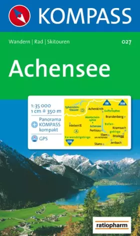 Couverture du produit · Carte touristique : Achensee