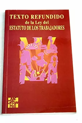 Couverture du produit · Texto refundido de la Ley del estatuto de los trabajadores