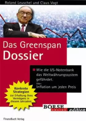 Couverture du produit · Das Greenspan Dossier (Livre en allemand)