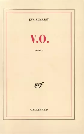Couverture du produit · V.O.
