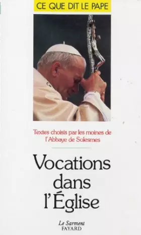 Couverture du produit · Vocations dans l'Eglise