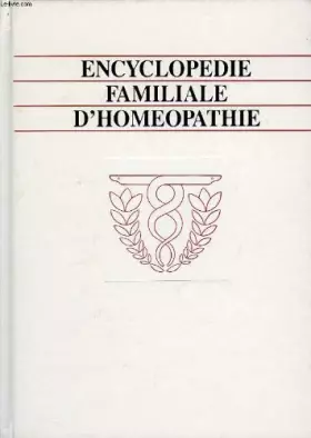 Couverture du produit · Encyclopedie familiale d'homeopathie