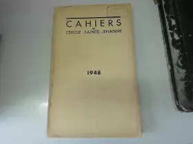Couverture du produit · Cahiers du Cercle Sainte Jehanne - janvier 1948