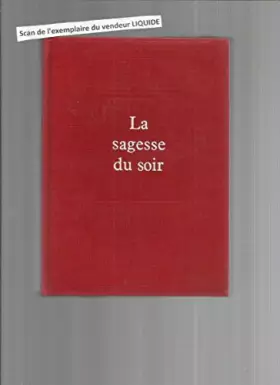 Couverture du produit · la sagesse du soir, figures à cordouan, tome 3