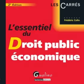Couverture du produit · L'Essentiel du droit public économique, 2ème Ed