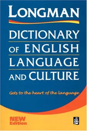 Couverture du produit · Longman Dictionary of English Language and Culture .