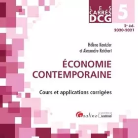 Couverture du produit · DCG 5 - Economie contemporaine: Cours et applications corrigées (2020-2021)