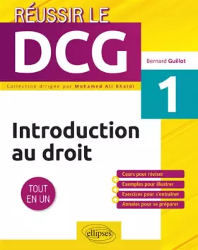 Couverture du produit · UE1 - Introduction au droit - UE1