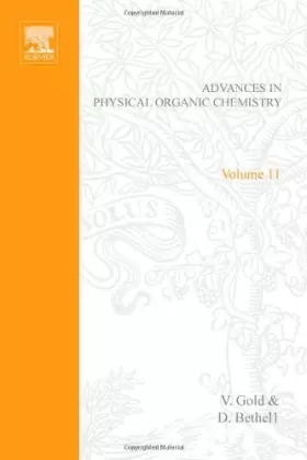 Couverture du produit · Advances in Physical Organic Chemistry
