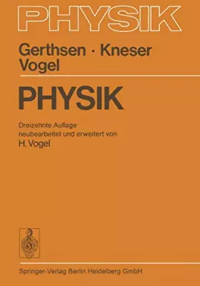 Couverture du produit · Physik: Ein Lehrbuch Zum Gebrauch Neben Vorlesungen