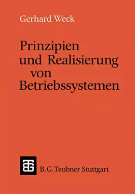 Couverture du produit · Prinzipien und Realisierung von Betriebssystemen (Leitfäden und Monographien der Informatik) (German Edition)