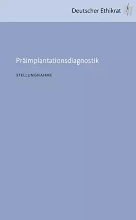 Couverture du produit · Präimplantationsdiagnostik (Stellungnahme)