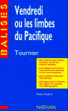 Couverture du produit · "Vendredi ou Les limbes du Pacifique", Michel Tournier
