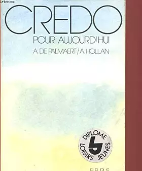 Couverture du produit · Credo pour aujourd'hui