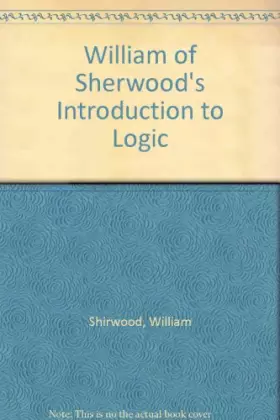 Couverture du produit · William of Sherwood's Introduction to Logic