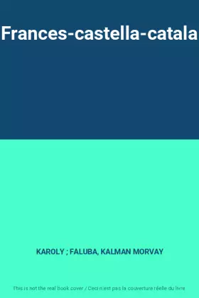 Couverture du produit · Frances-castella-catala