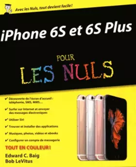 Couverture du produit · iPhone 6S et 6S Plus pour les Nuls