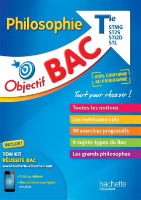 Couverture du produit · Objectif Bac - Philosophie - Term Technologiques
