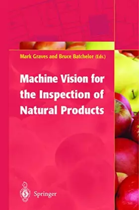 Couverture du produit · Machine Vision for the Inspection of Natural Products