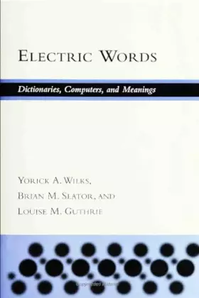 Couverture du produit · Electric Words – Dictionaries, Computers, & Meanings