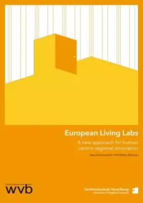 Couverture du produit · European Living Labs: A new approach for human centric regional innovation