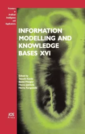 Couverture du produit · Information Modelling and Knowledge Bases XVI